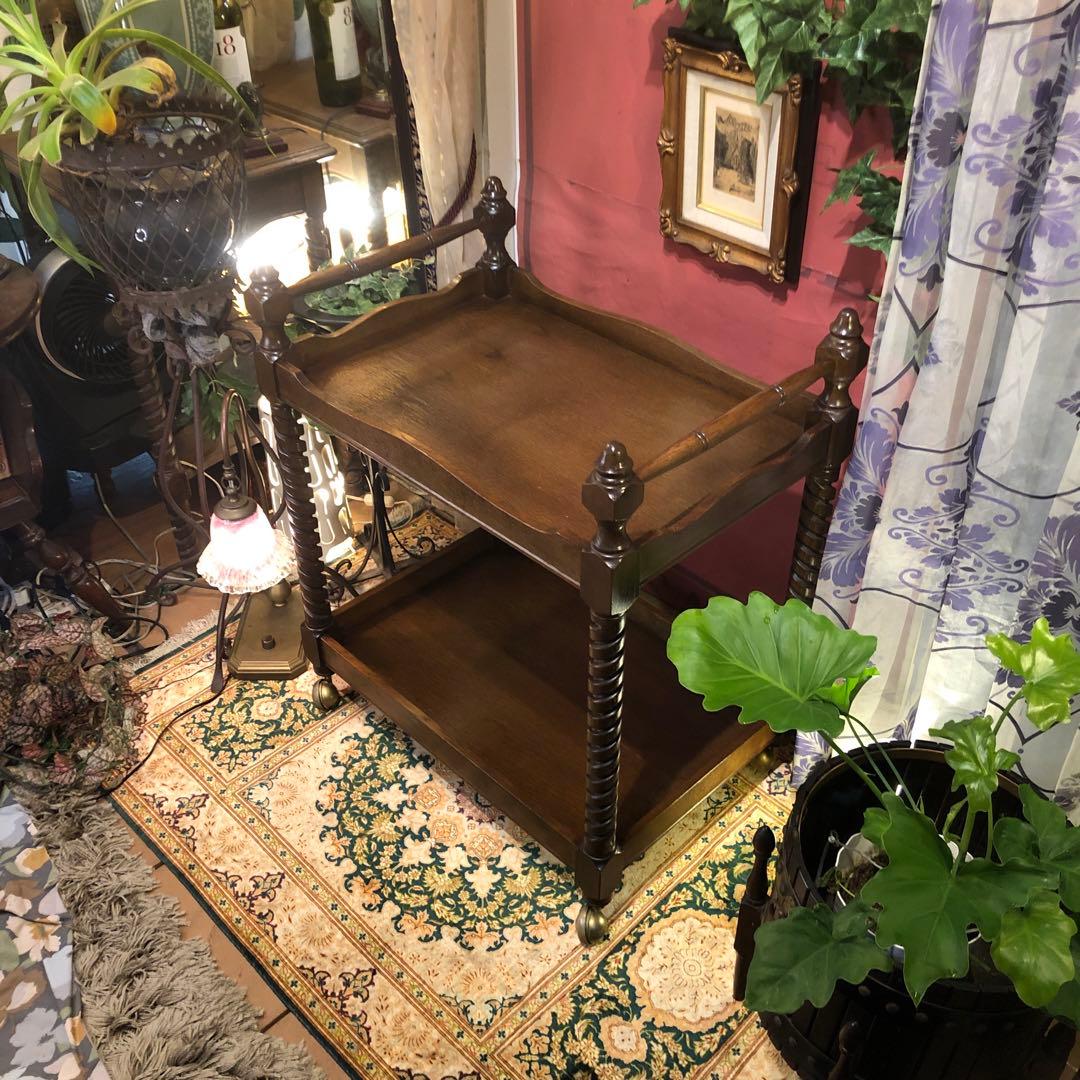 sale 希少　オールドマルニ ツイストレッグ　クラシカルワゴンテーブル 地中海