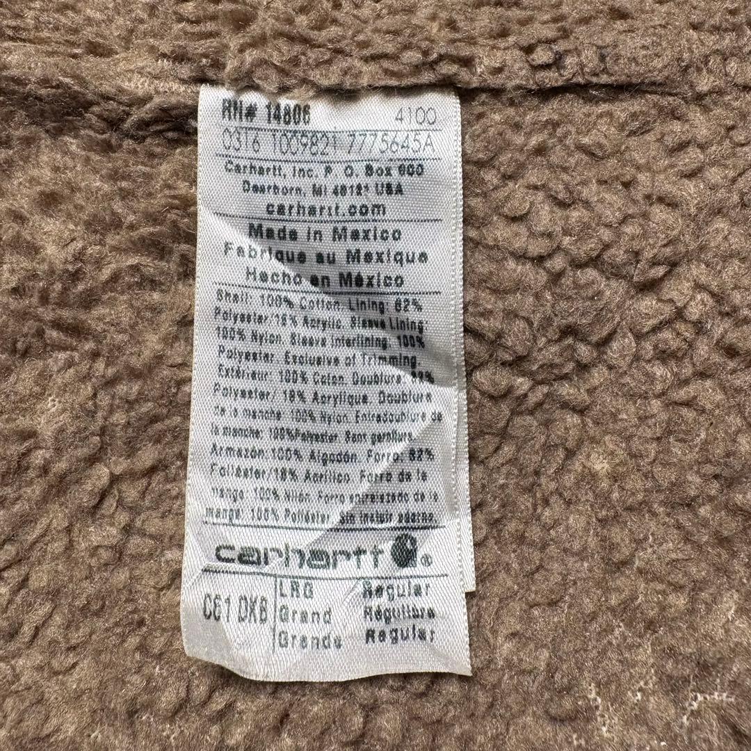 carhartt ダックジャケット　サンドストーンリッジコート　ボアライナー