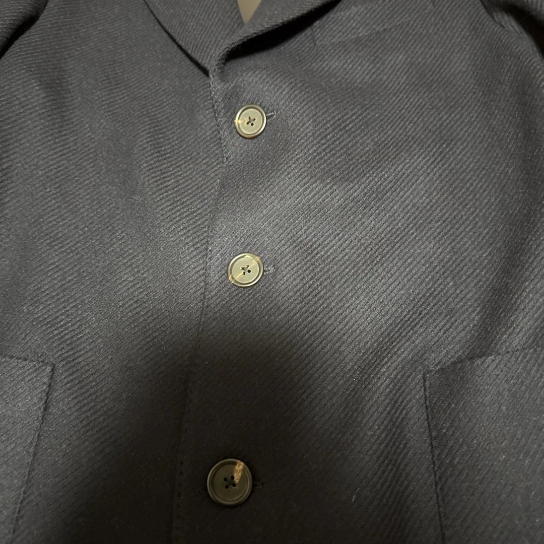 ク*パ様 LARDINI ラルディーニ　ネイビー チェスターコート　サイズ52