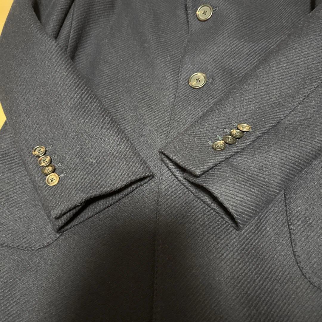 ク*パ様 LARDINI ラルディーニ　ネイビー チェスターコート　サイズ52