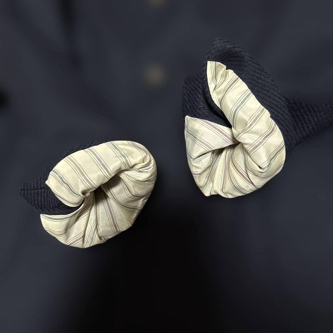 ク*パ様 LARDINI ラルディーニ　ネイビー チェスターコート　サイズ52