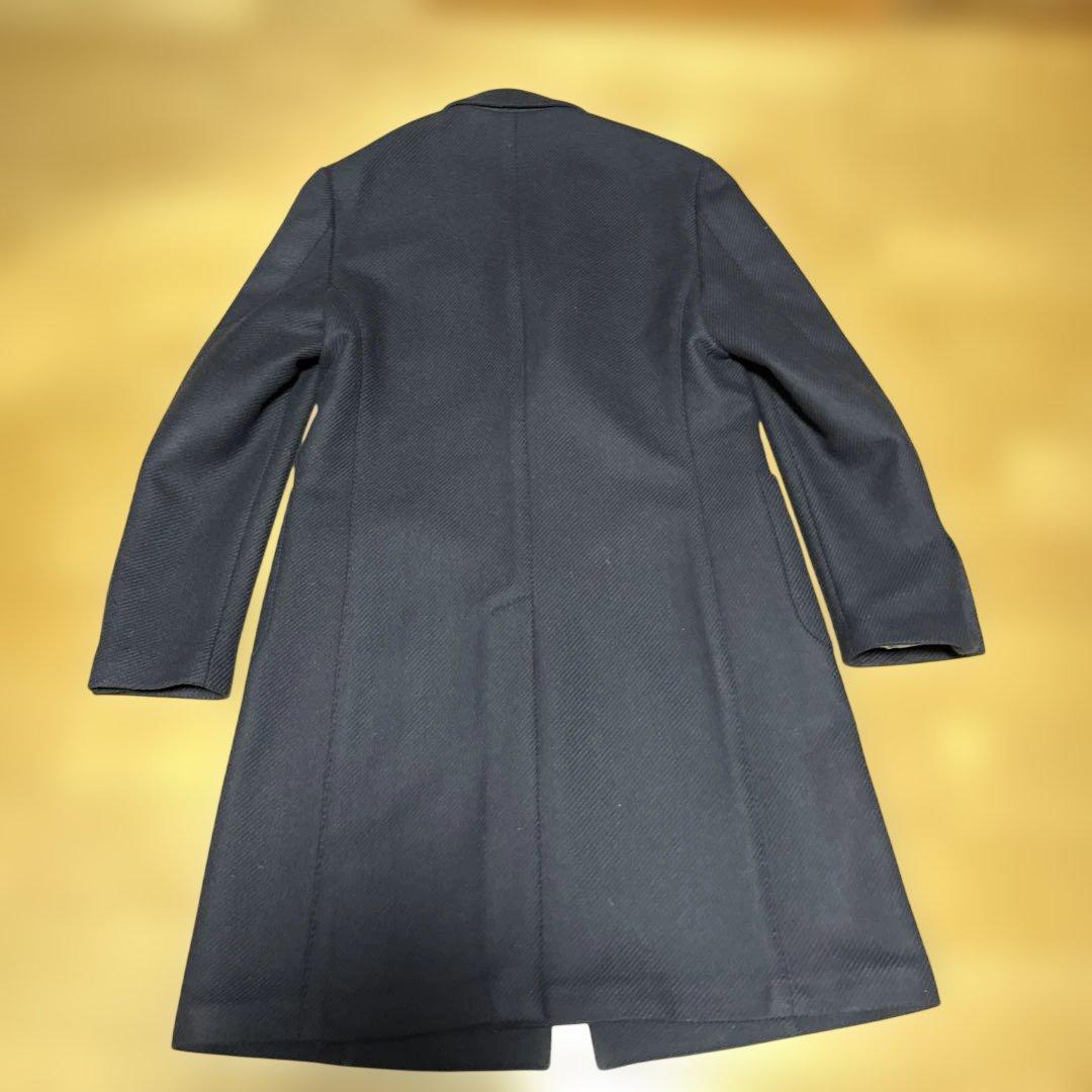 ク*パ様 LARDINI ラルディーニ　ネイビー チェスターコート　サイズ52