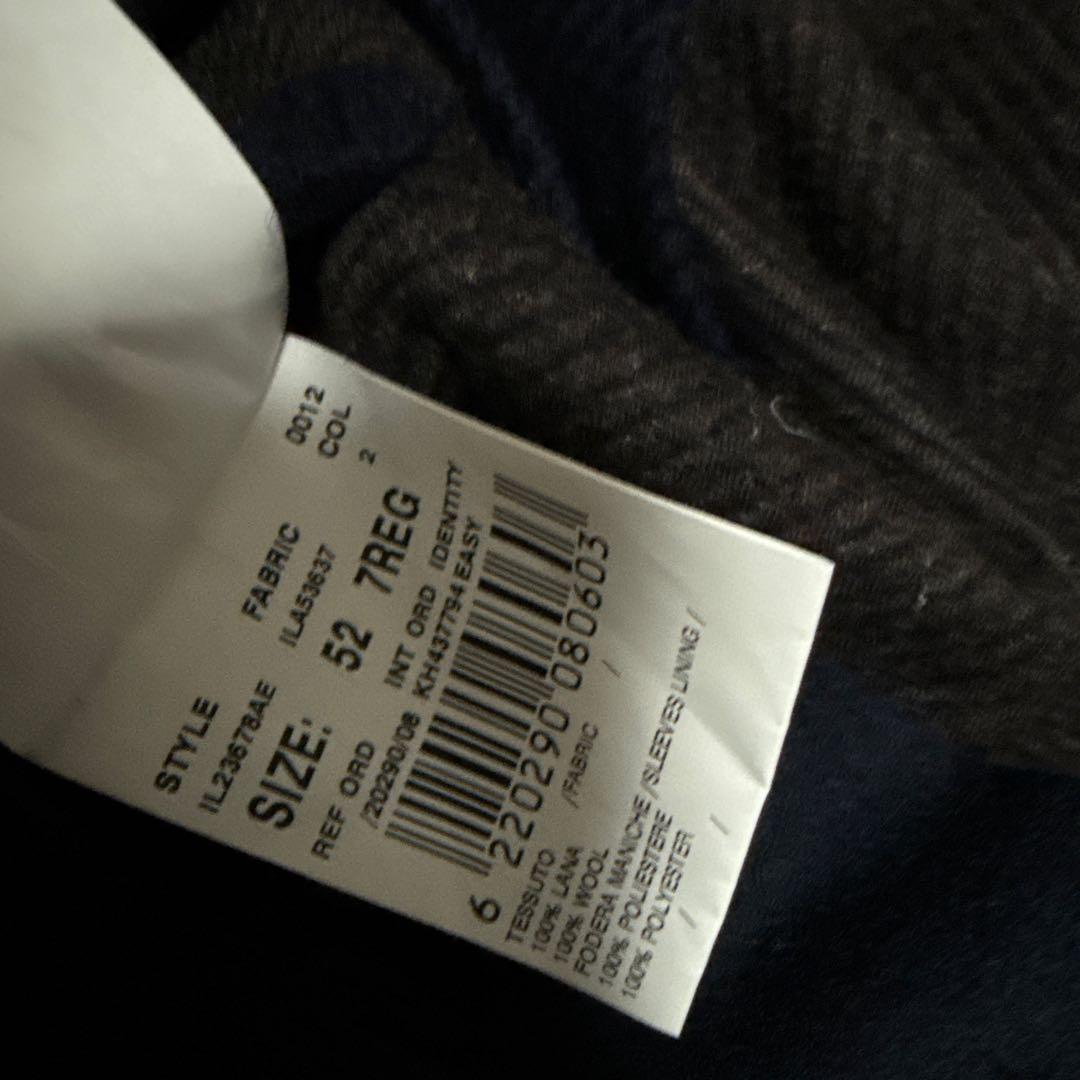 ク*パ様 LARDINI ラルディーニ　ネイビー チェスターコート　サイズ52