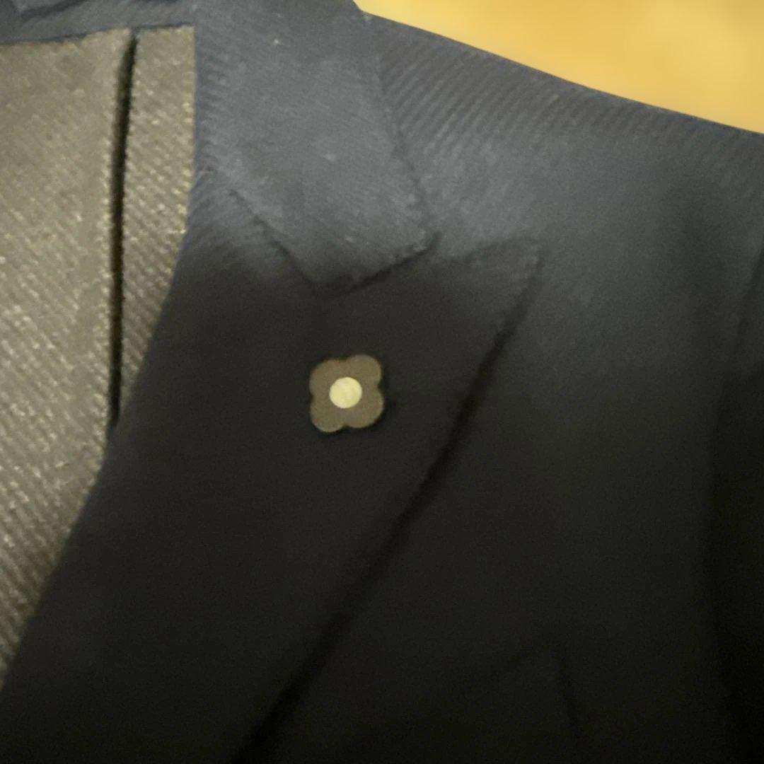 ク*パ様 LARDINI ラルディーニ　ネイビー チェスターコート　サイズ52