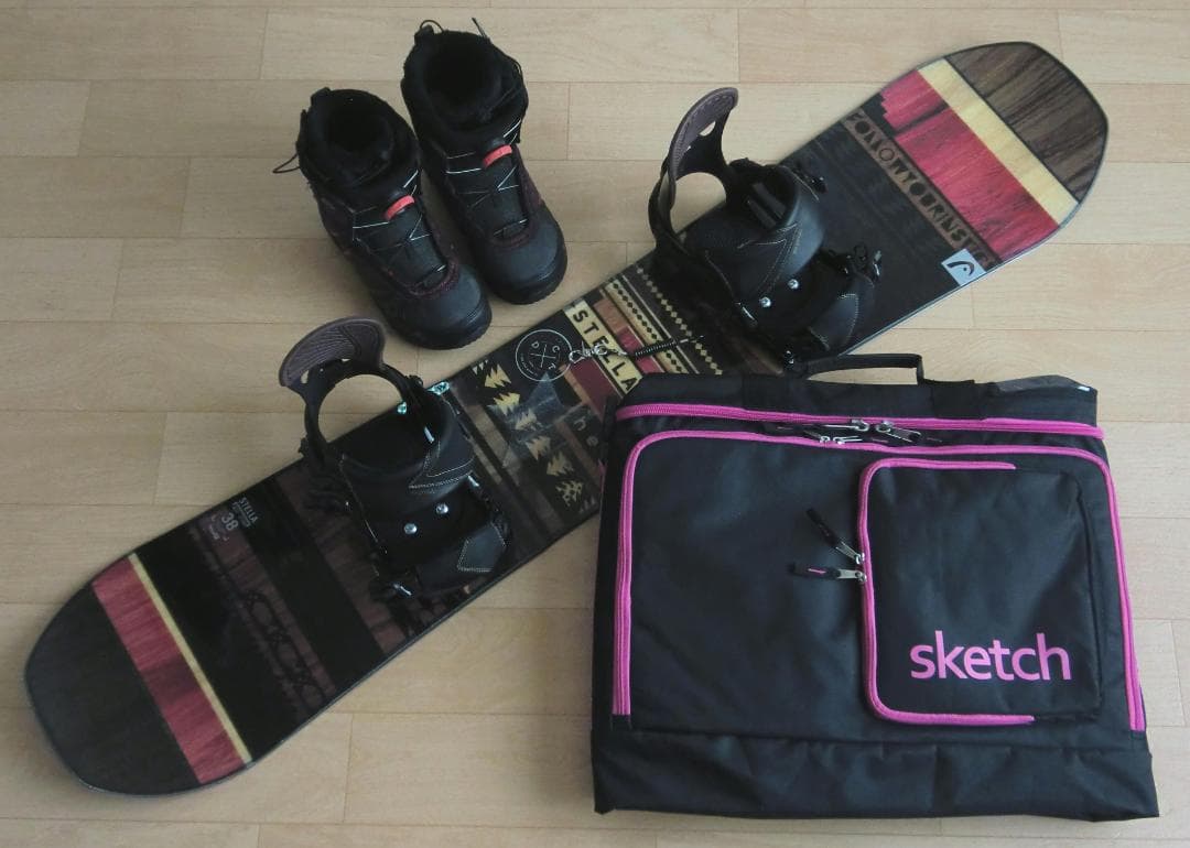 ■■12月・1月限定■送料無料■HEAD■女性用スノボフルセット■138/23■