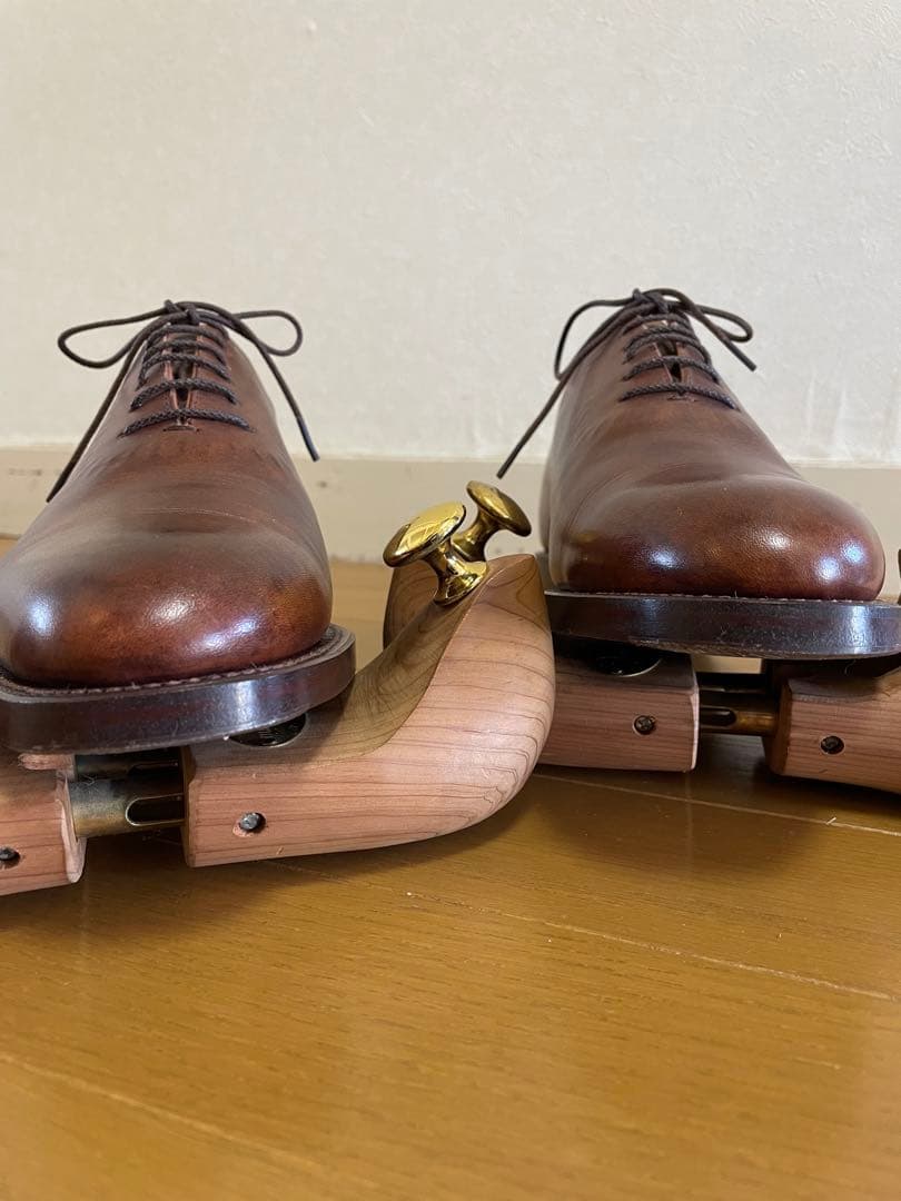 regal tokyo 5.5 ホールカット スキンステッチ マーブル スチール