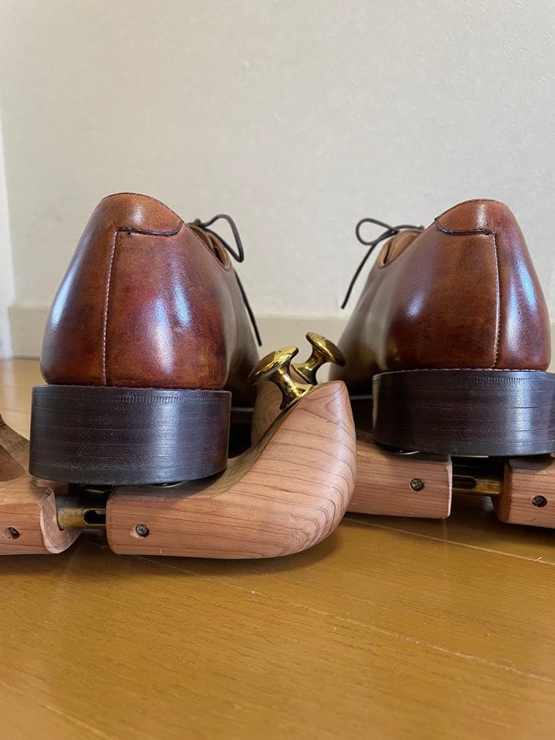 regal tokyo 5.5 ホールカット スキンステッチ マーブル スチール