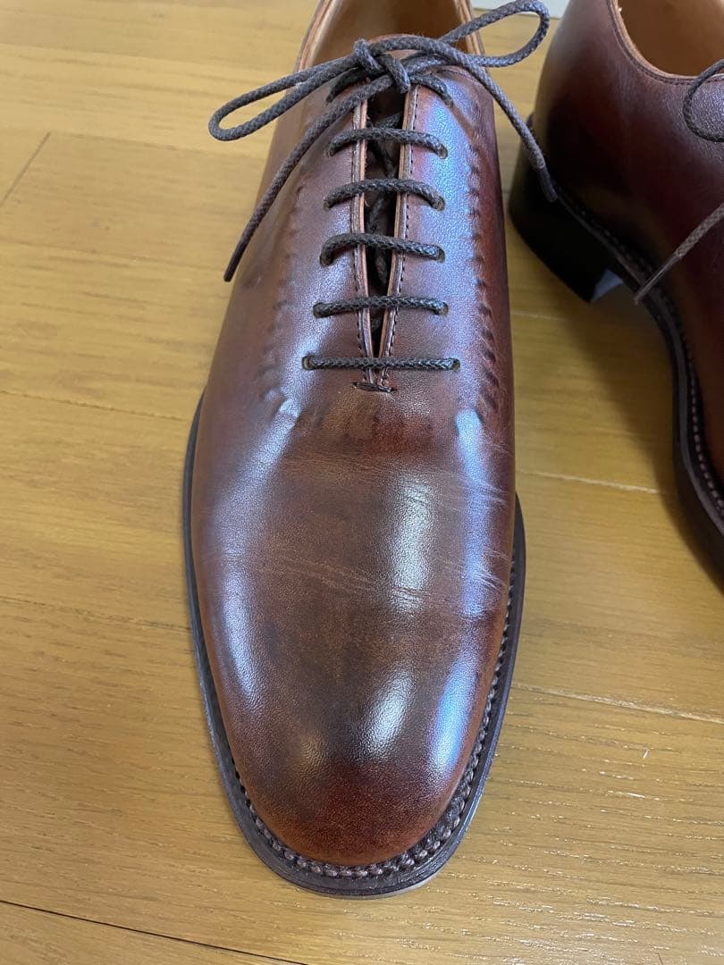 regal tokyo 5.5 ホールカット スキンステッチ マーブル スチール