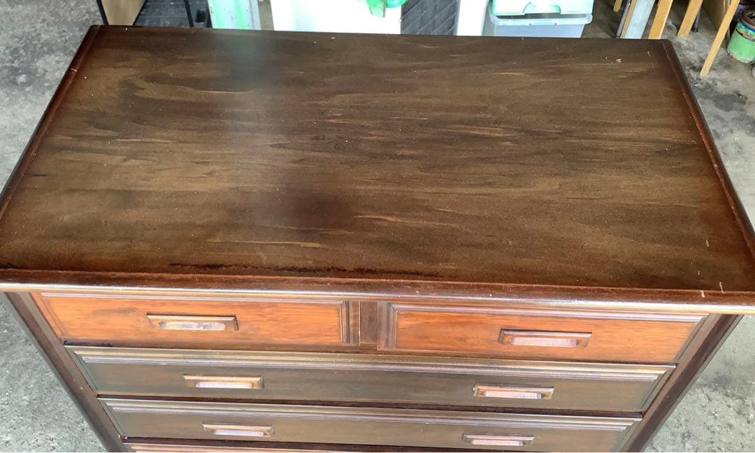 【昭和レトロ】アンティーク家具 6段洋服タンス チェスト