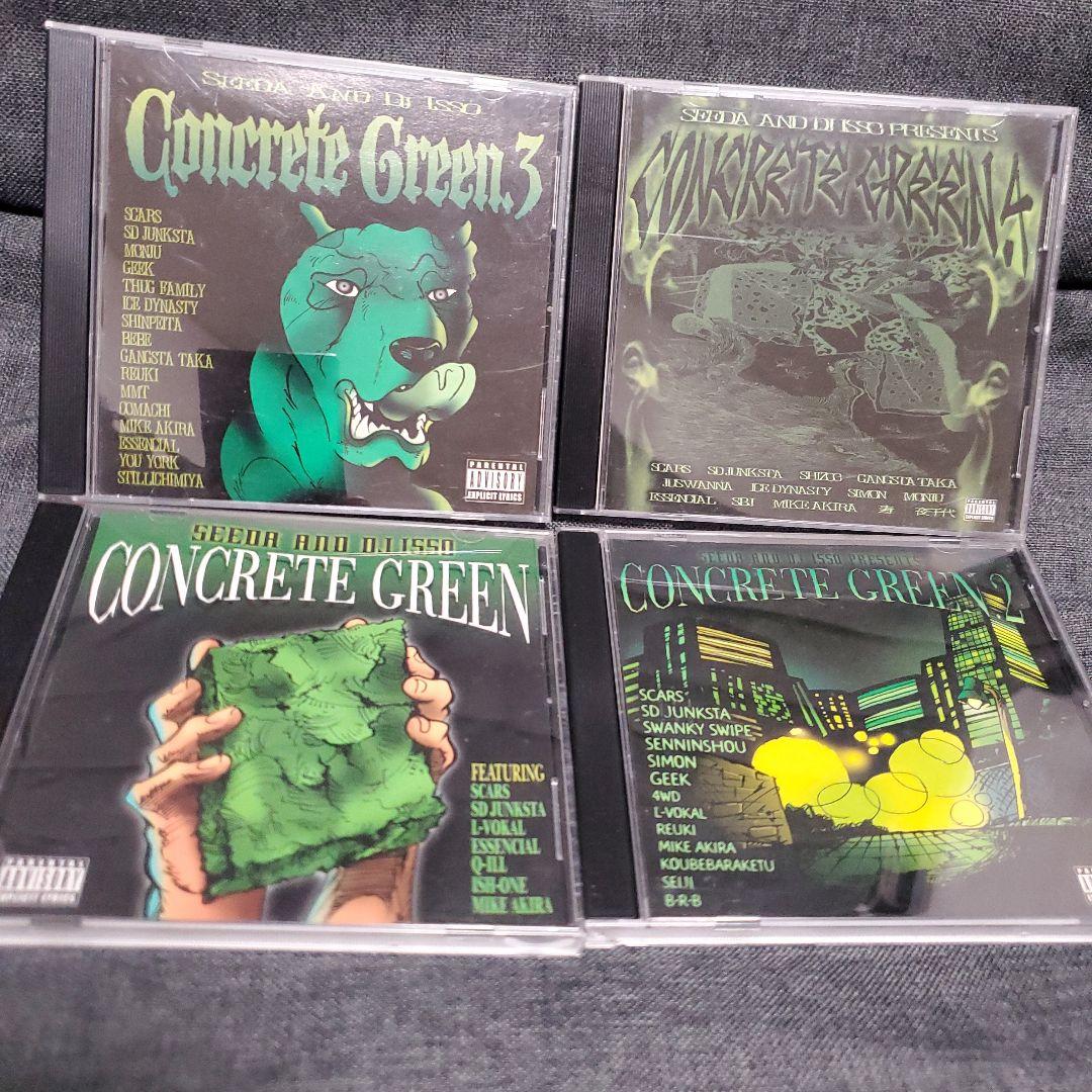 Concrete Green 1～4 CDセット 今なら5以降おまけ