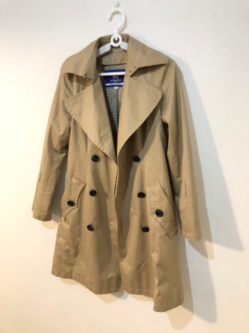◆バーバリーブルーレーベル【定価7万円程】素敵なトレンチコート◆