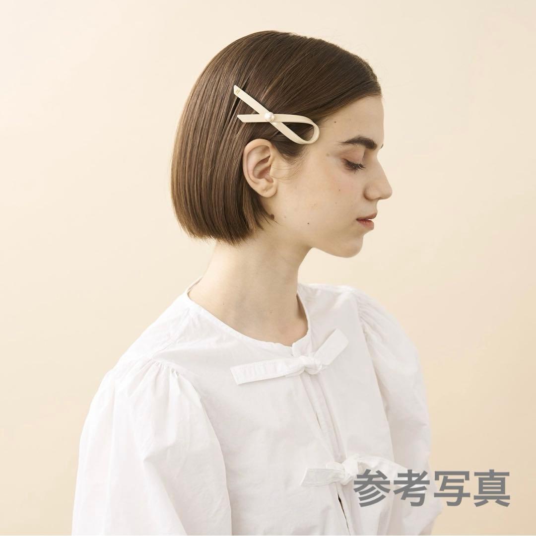 週末値下げ アレクサンドルドゥパリ　バレッタ　ベージュ