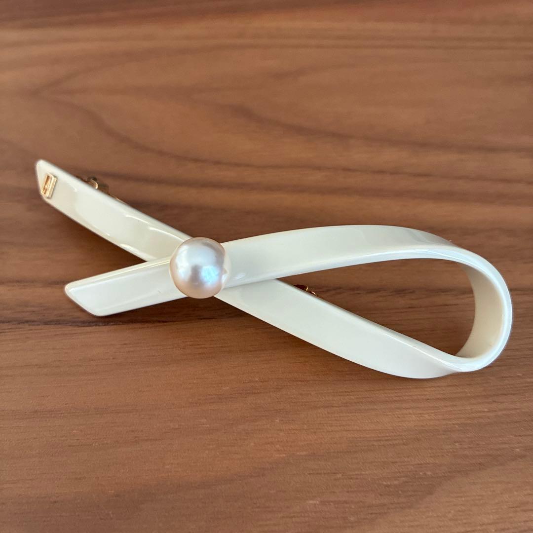 週末値下げ アレクサンドルドゥパリ　バレッタ　ベージュ