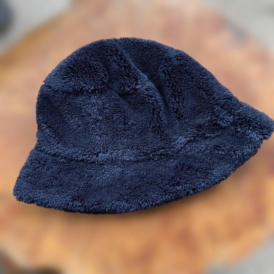 WT21 PRADA ボア バケットハット ブラック古着