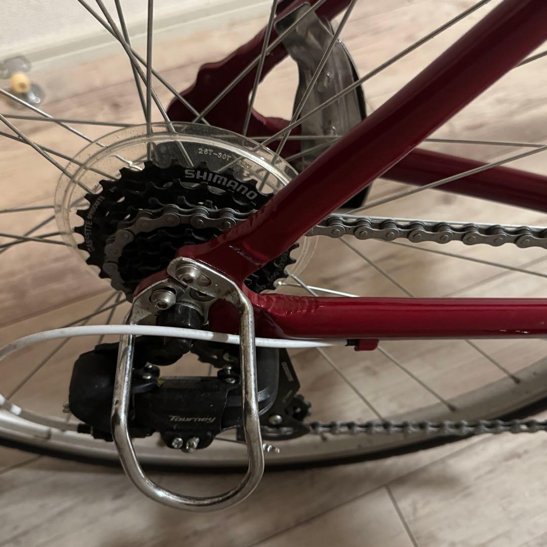 WEEKEND BIKES クロスバイク 470サイズ レッド