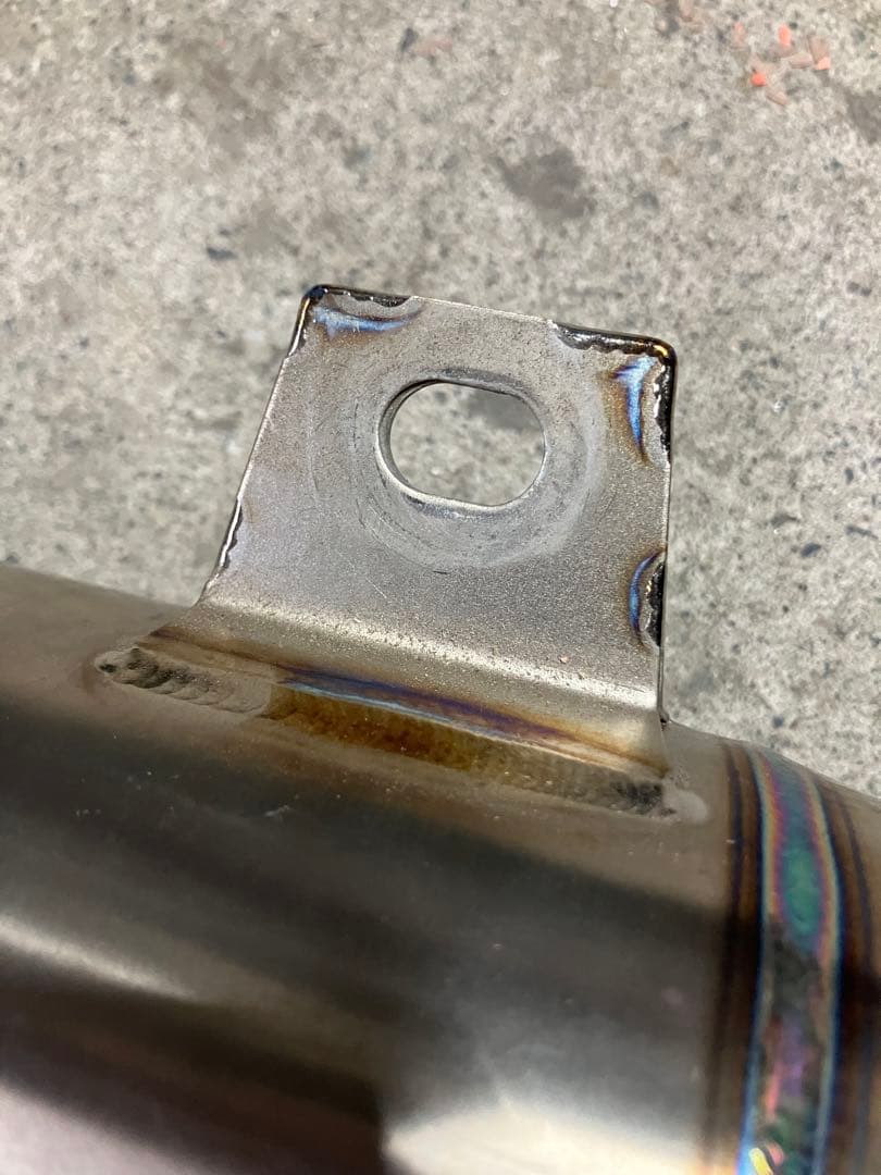 美品　チタン製　GP マフラー　サイレンサー　Φ60.5