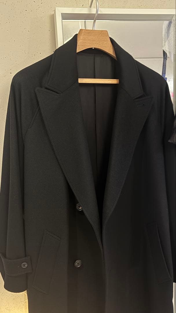 ジャケット・アウター stein OVERSIZED PEAK LAPEL COAT