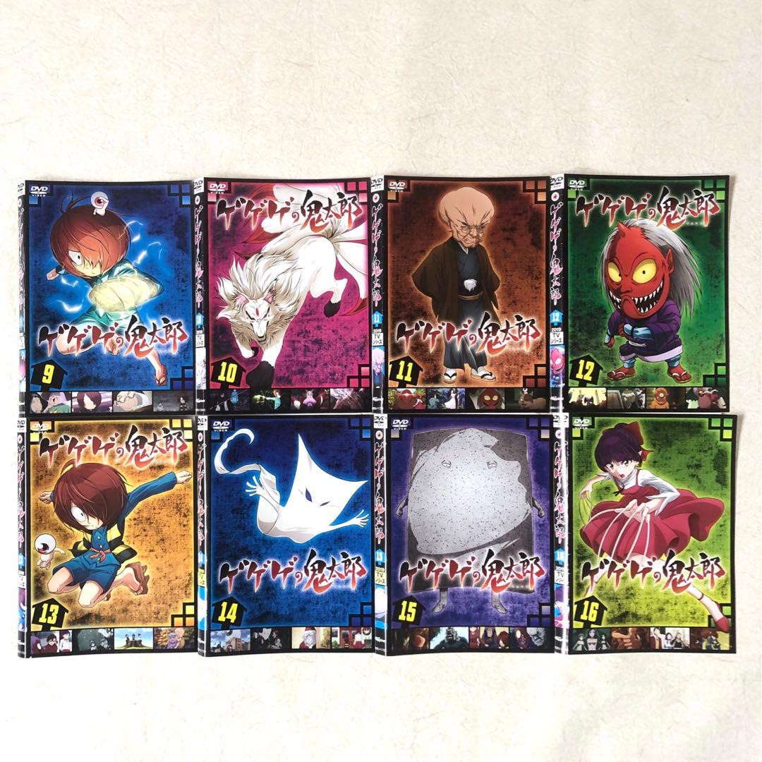 ゲゲゲの鬼太郎 2019TVシリーズ DVD 全18巻　レンタル落ち　全巻