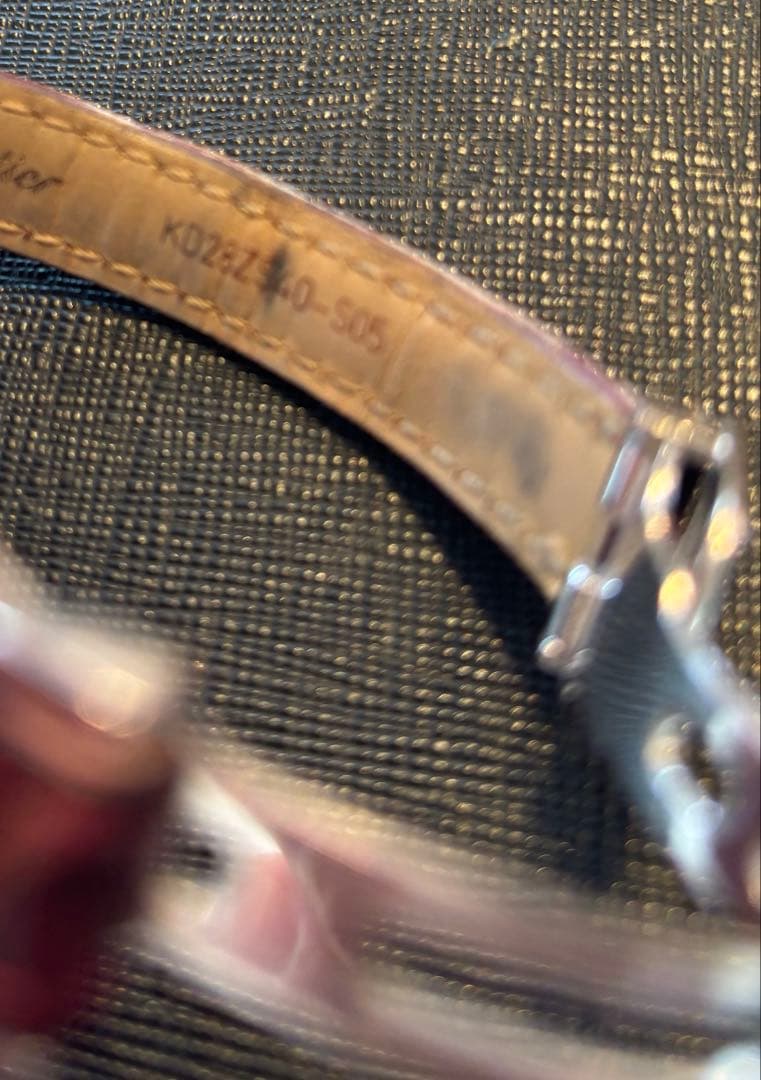 CartierカルティエタンクアメリカンSM WG腕時計 シルバー