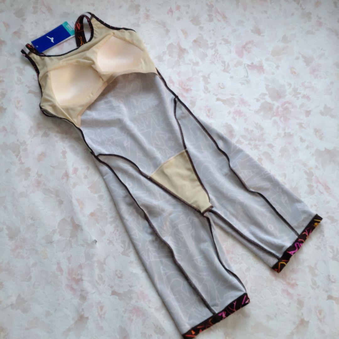 XL 新品 最新モデル MIZUNO StrokeONE カップ付 練習水着