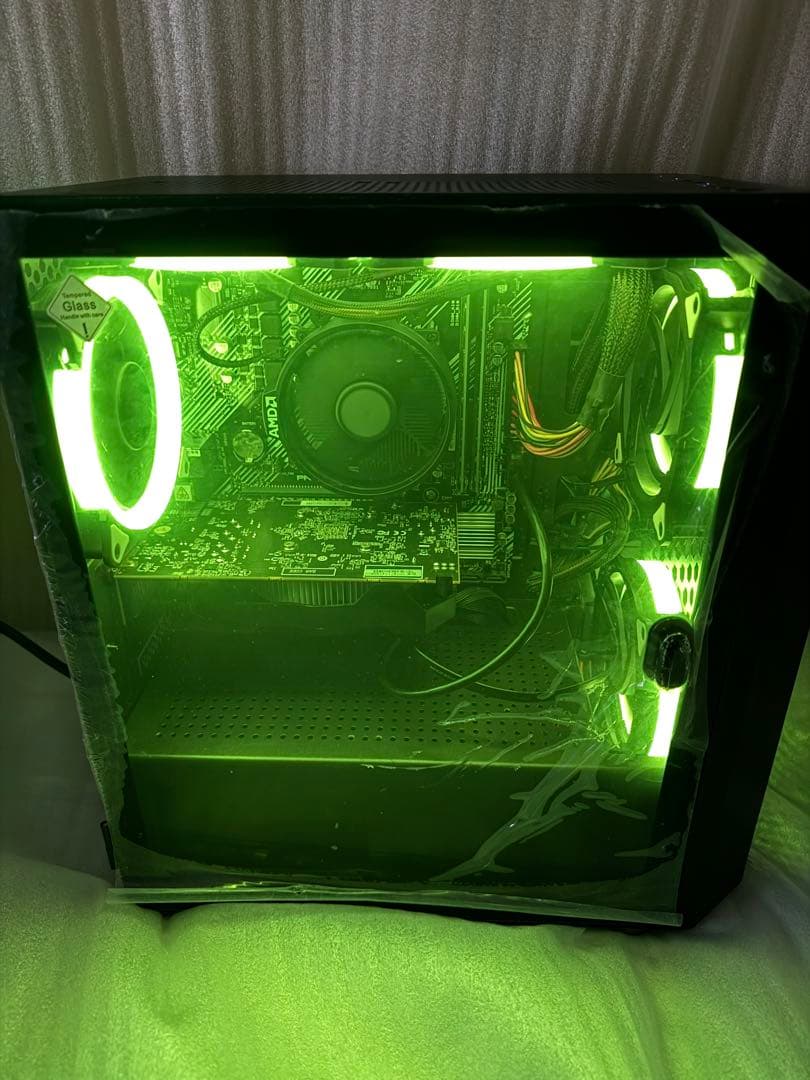 自作PC ryzen5 3500 RAM16GB SSD256GB HDD1TB