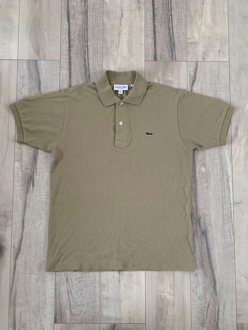 【美品】ラコステ　L1212 size3 サンド