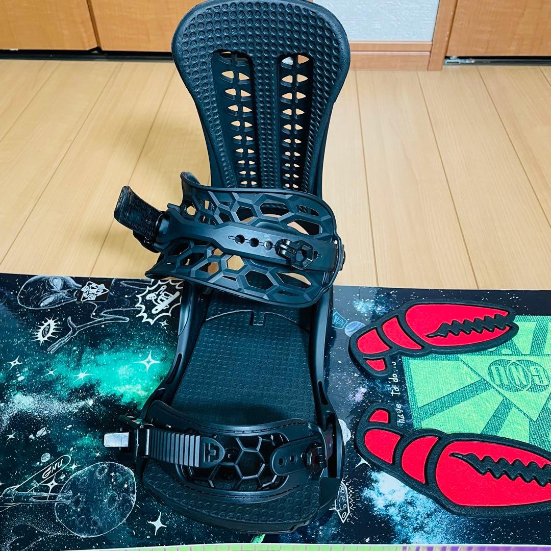 GNU FINEST 151cm スノーボード UNION TRILOGY