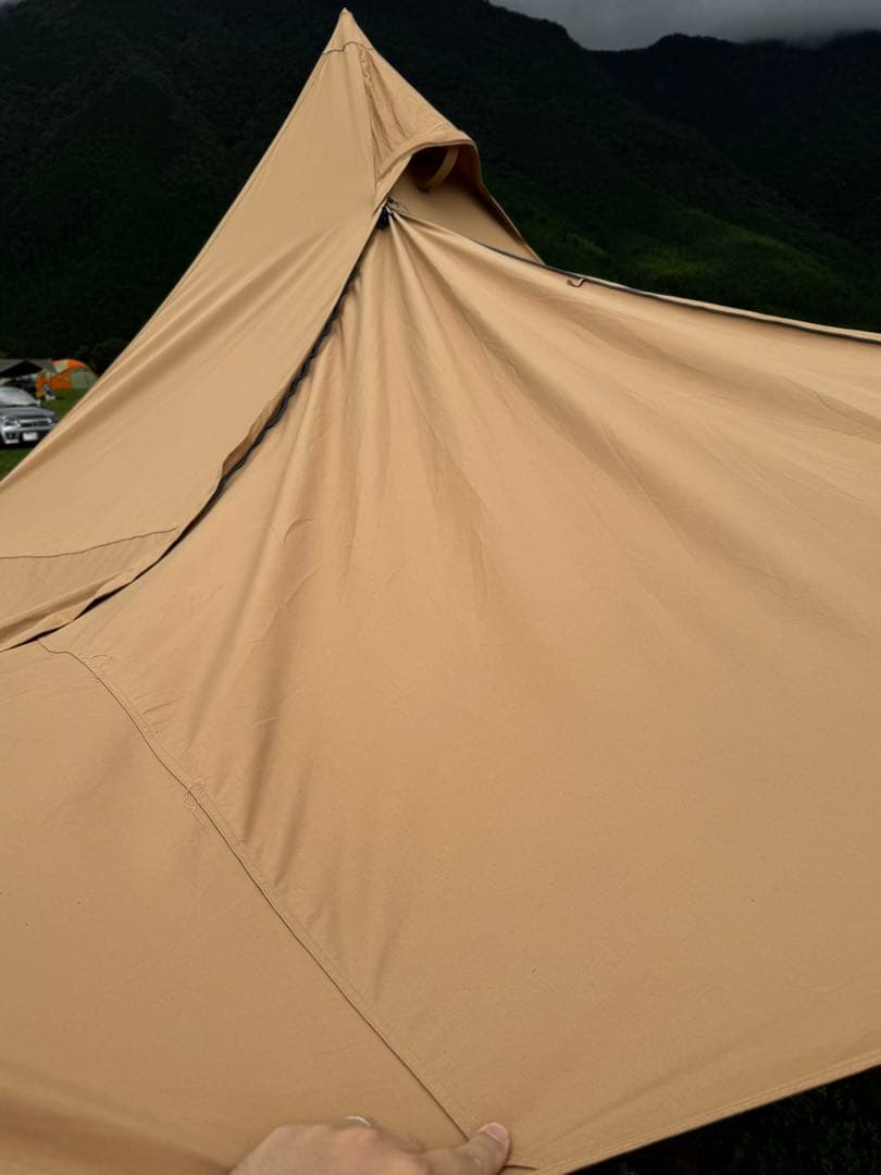 【soomloom】hapi4 インナーテント&ドアパネル付　ワンポールテント