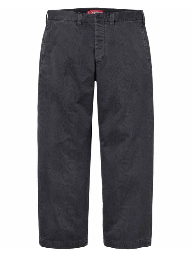 パンツ Supreme Snake Print Chino Pant w30