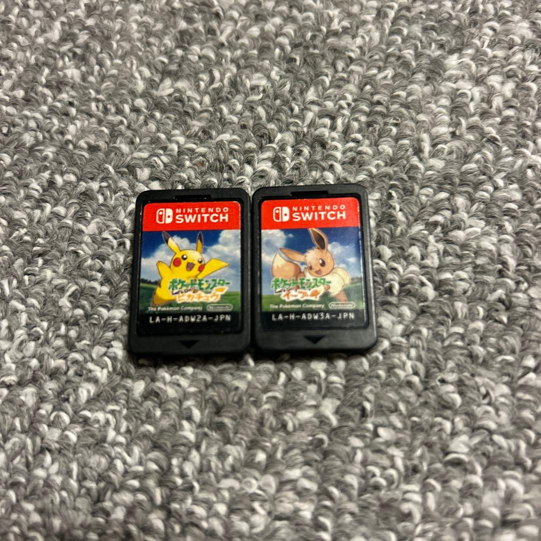 ポケットモンスター　let's go ピカチュウ　let's go イーブイ
