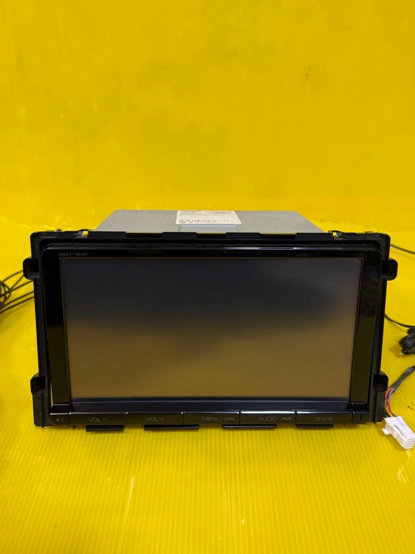 トヨタ純正9インチナビゲーションシステム（DSZT-YC4T）2017年式