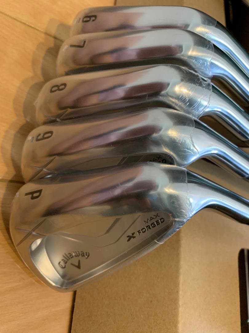 新品 日本仕様 キャロウェイ X FORGED MAX 2025 6-PW 5本