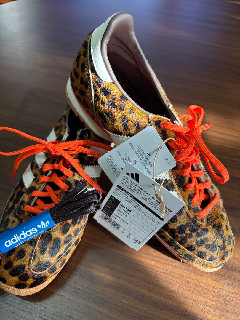 adidas SL72 OG W ローカットハラコ JI0189 レオパード