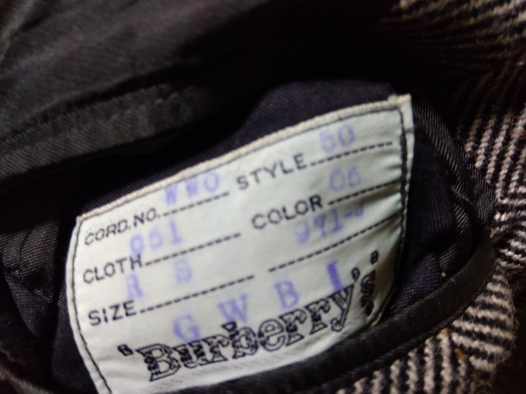 Burberry 70sグレー チェスターコート カシミア