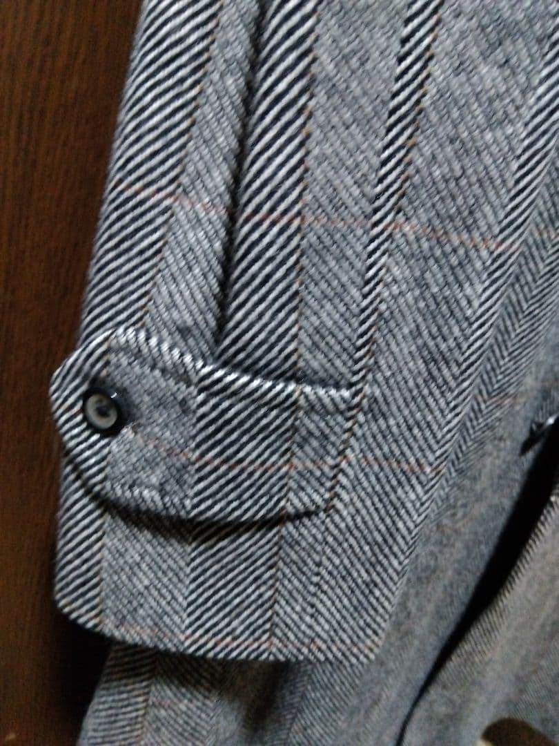 Burberry 70sグレー チェスターコート カシミア