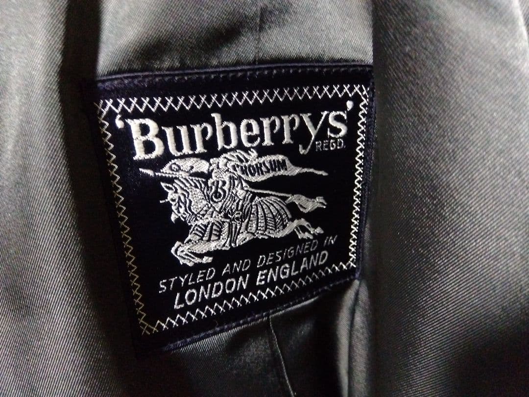 Burberry 70sグレー チェスターコート カシミア
