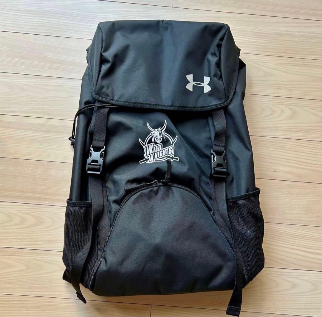 UNDER ARMOUR バックパック　ワイルドナイツのロゴ付き