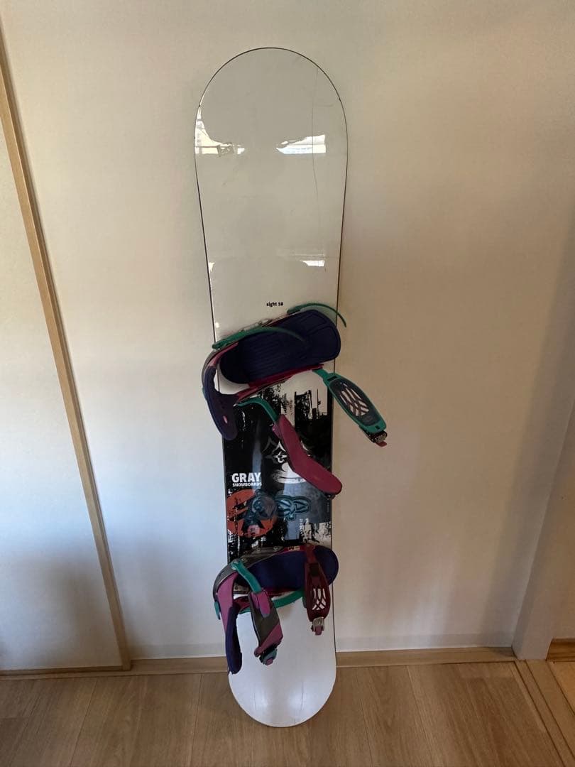 GRAY グレイ スノーボード + RIDE ビンディング セット