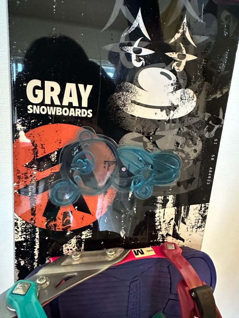 GRAY グレイ スノーボード + RIDE ビンディング セット