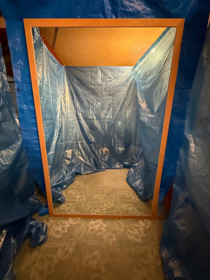 大型ミラー 全身鏡 痩身ミラー 姿見 ダンス スタジオ バレエ ショップ 北欧