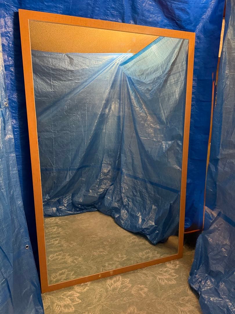 大型ミラー 全身鏡 痩身ミラー 姿見 ダンス スタジオ バレエ ショップ 北欧