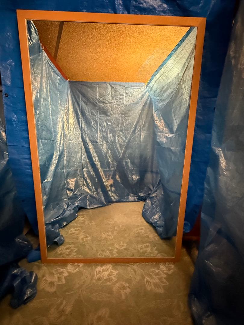 大型ミラー 全身鏡 痩身ミラー 姿見 ダンス スタジオ バレエ ショップ 北欧