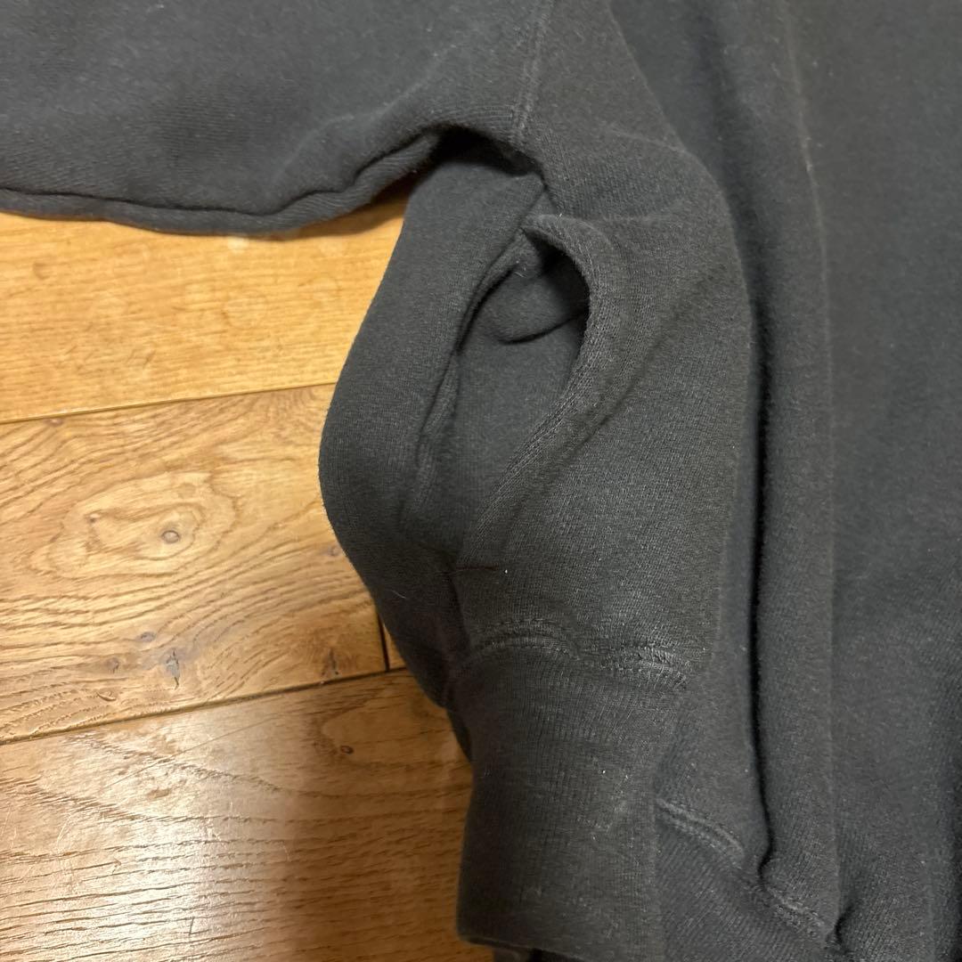 SHISHIKUI ブラック クルーネック トレーナー