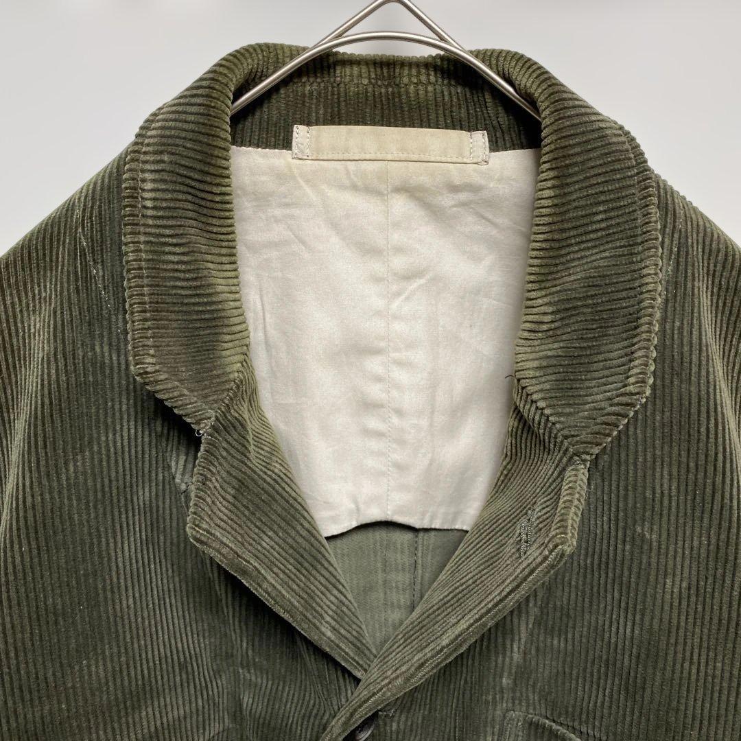 EESET&co J081 コーデュロイ　モスグリーン　grandrow JKT