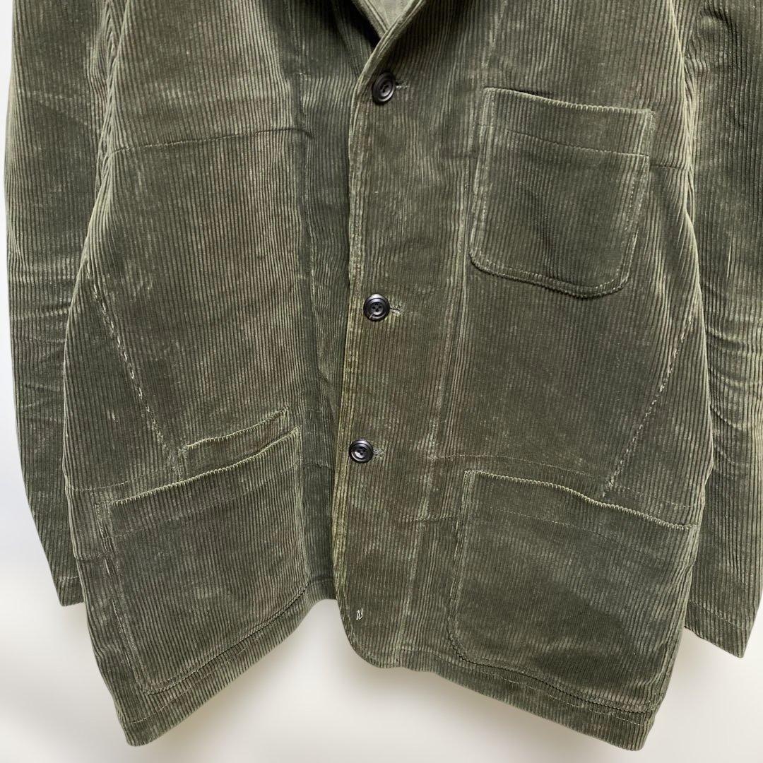 EESET&co J081 コーデュロイ　モスグリーン　grandrow JKT