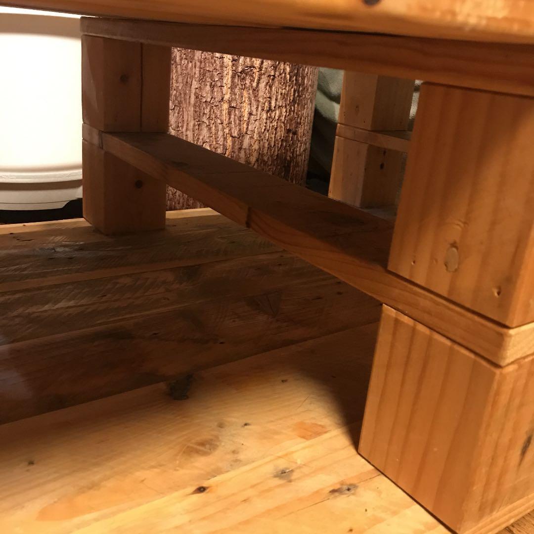 CHARA◼︎古材キャスター付きテーブル