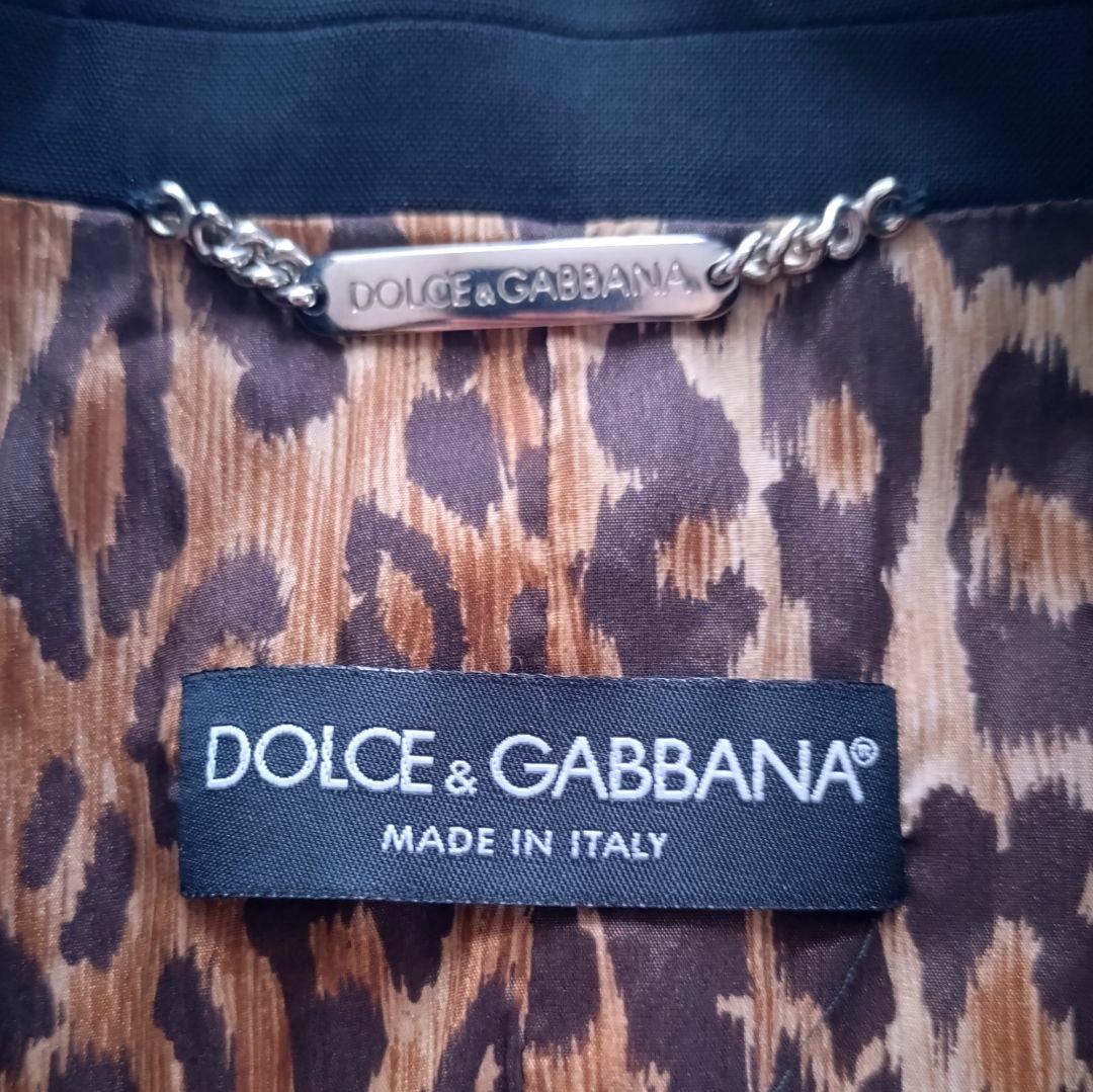 DOLCE&GABBANA テーラードジャケット レオパード 1B 38サイズ