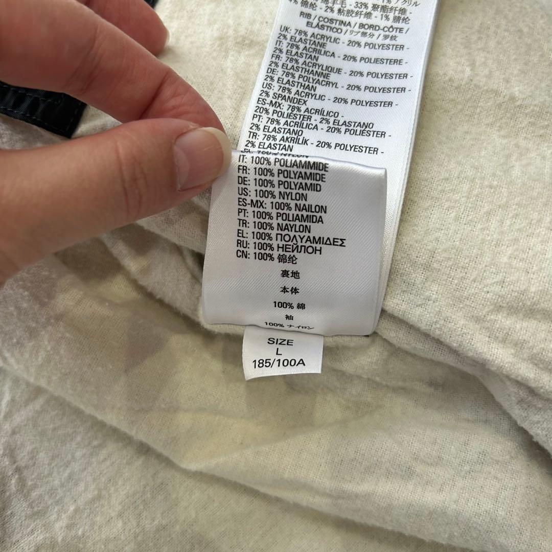 【美品】DIESEL MA-1 フライトジャケット ボア ブラック L