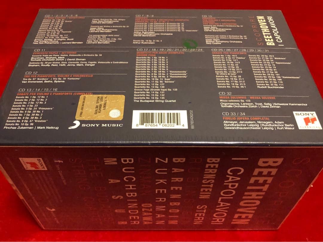 クラシック SCOPRIRE BEETHOVEN I CAPOLAVORI