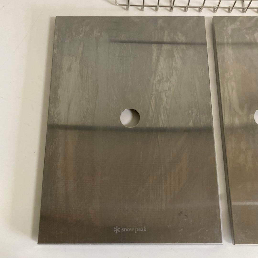 スノーピーク ステンレストレー メッシュトレー 4点セット まとめ売り